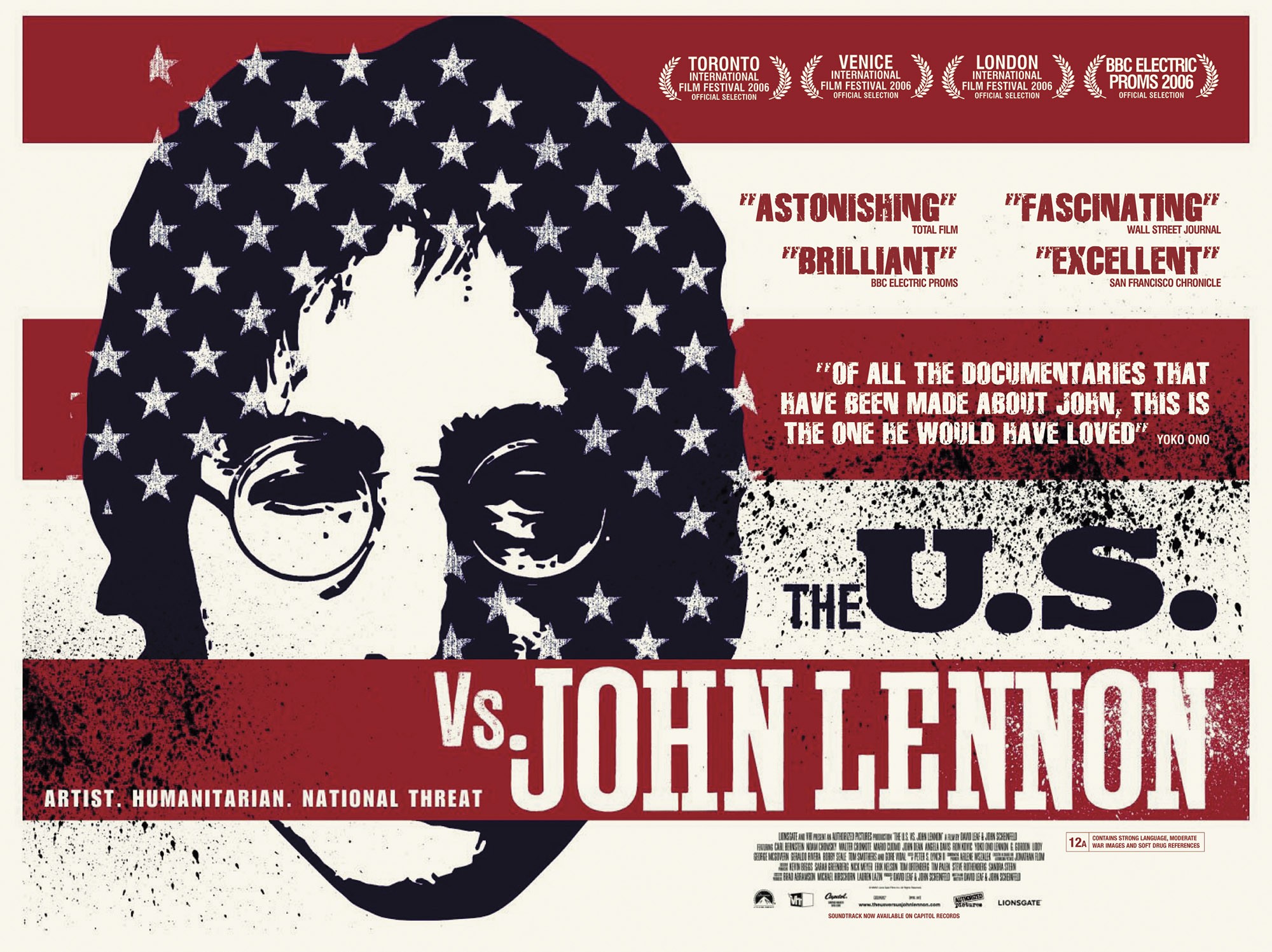 Mega Sized Movie Poster Image for The U.S. vs. John Lennon (#2 of 2)