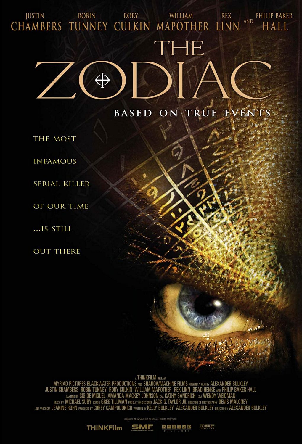 Extra Large Movie Poster Image for The Zodiac 