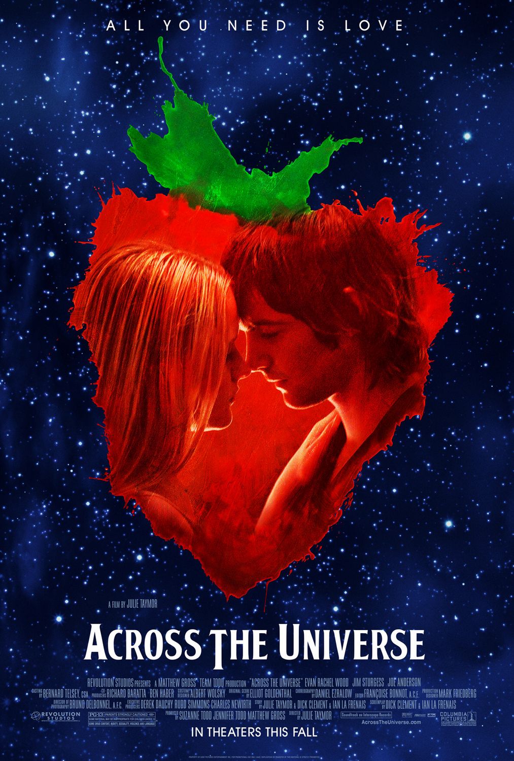 Extra Large Movie Poster Image for Across the Universe (#1 of 2)