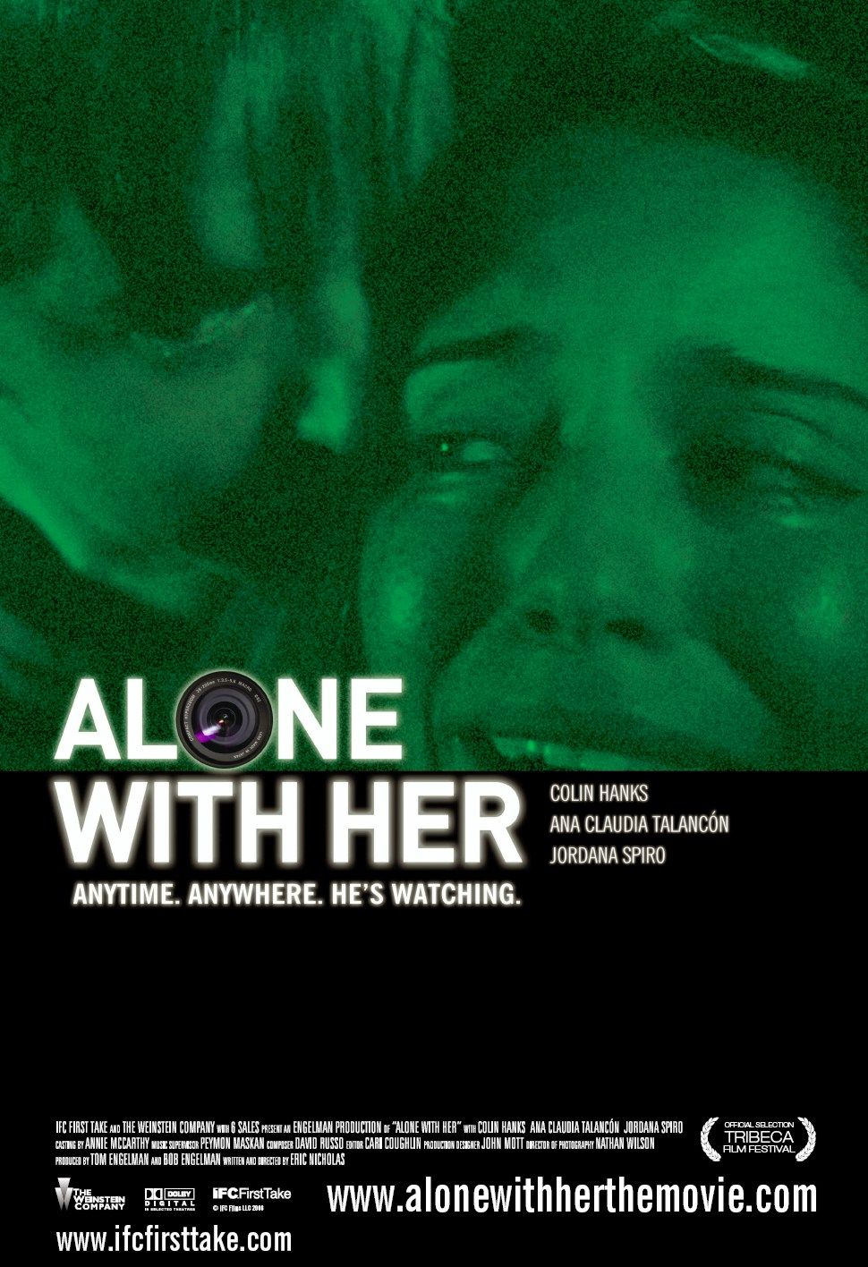 Extra Large Movie Poster Image for Alone With Her (#1 of 2)