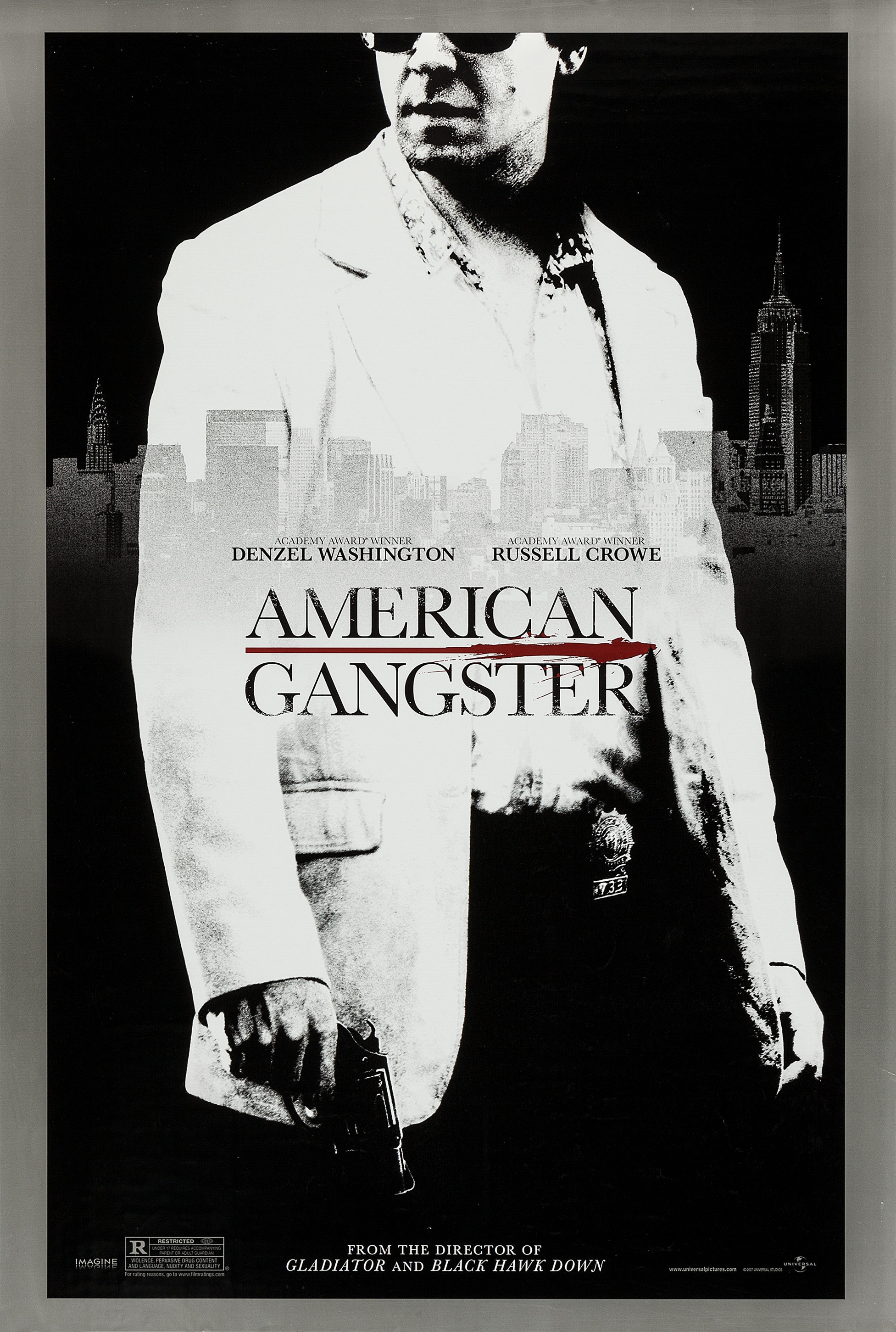 Mega Sized Movie Poster Image for American Gangster (#2 of 3)