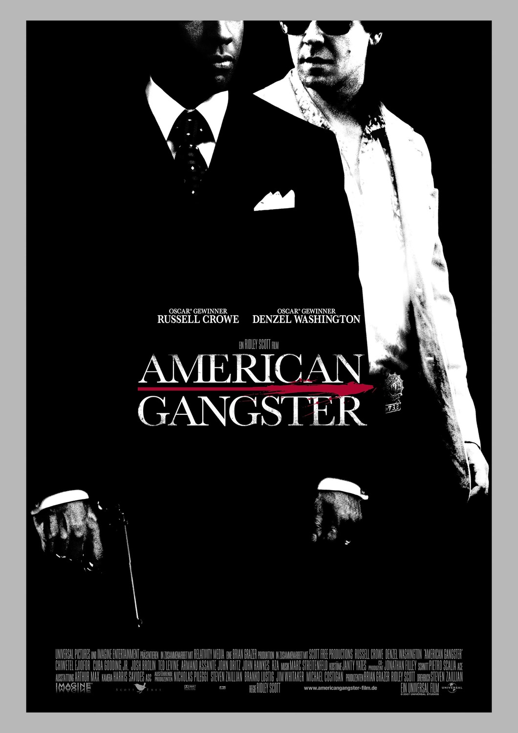 Extra Large Movie Poster Image for American Gangster (#3 of 3)
