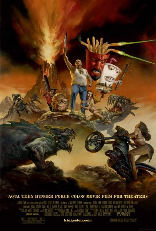 Aqua Teen Hunger Force Colon Movie Film for Theaters Movie Poster
