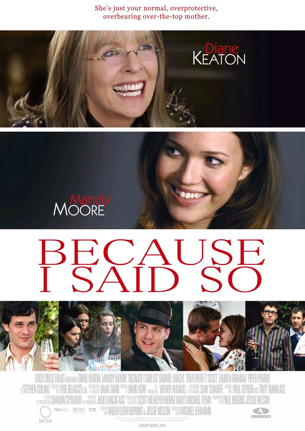 Extra Large Movie Poster Image for Because I Said So (#3 of 4)