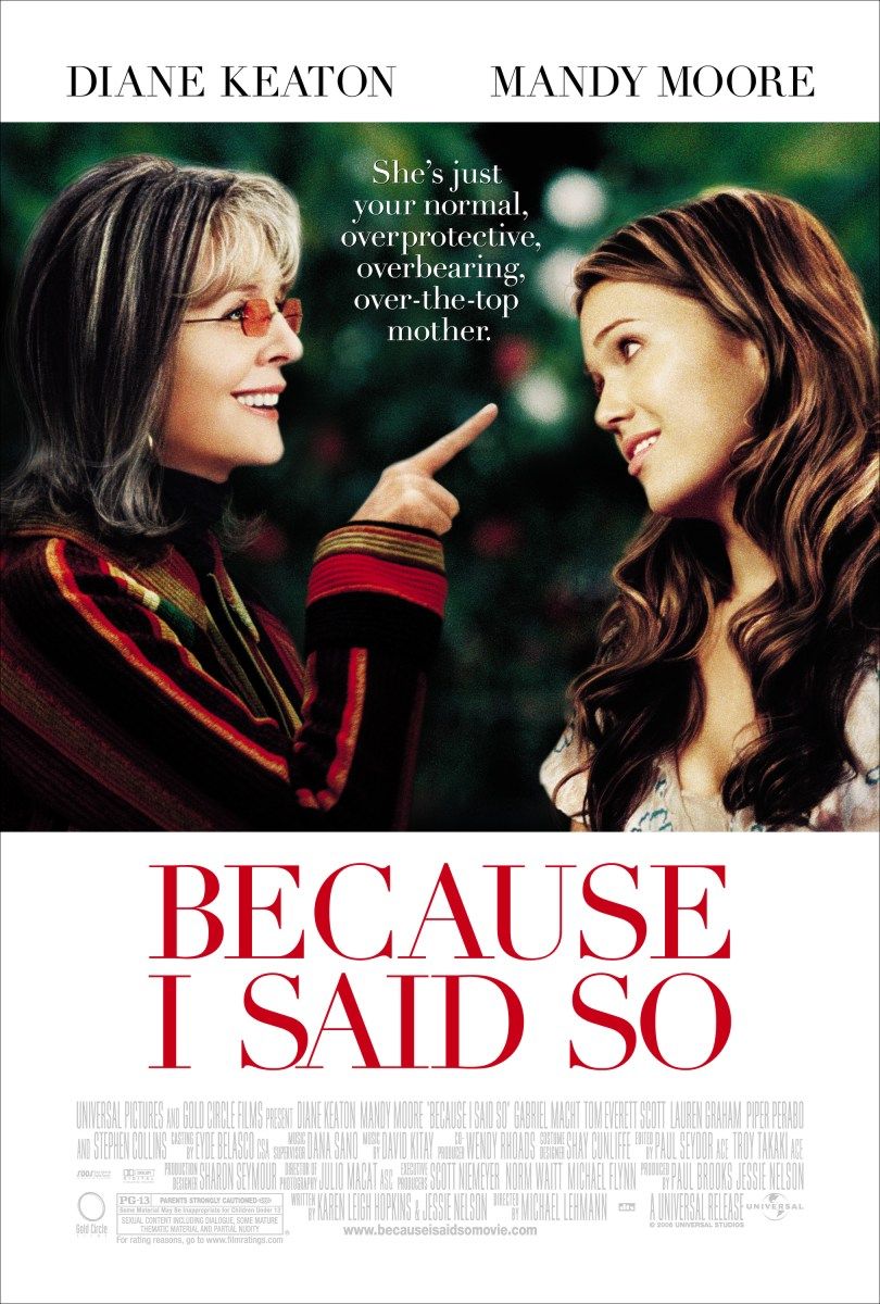 Extra Large Movie Poster Image for Because I Said So (#1 of 4)