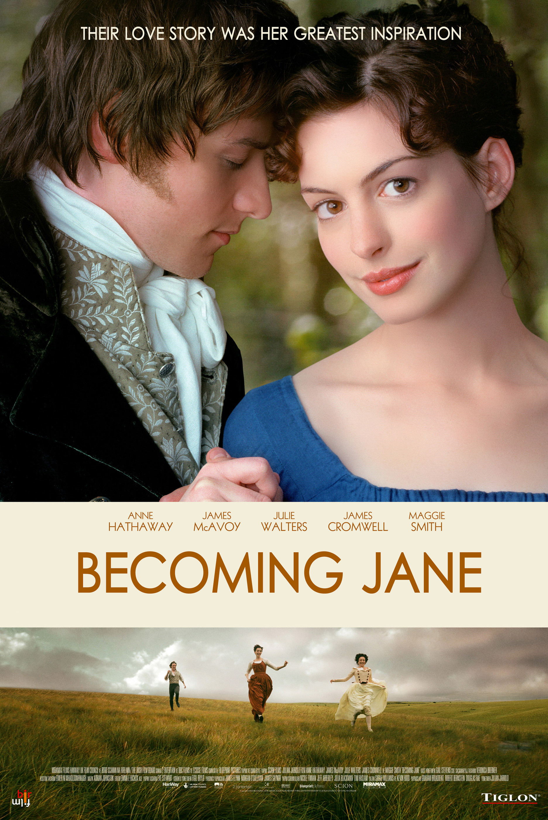 Mega Sized Movie Poster Image for Becoming Jane (#1 of 6)