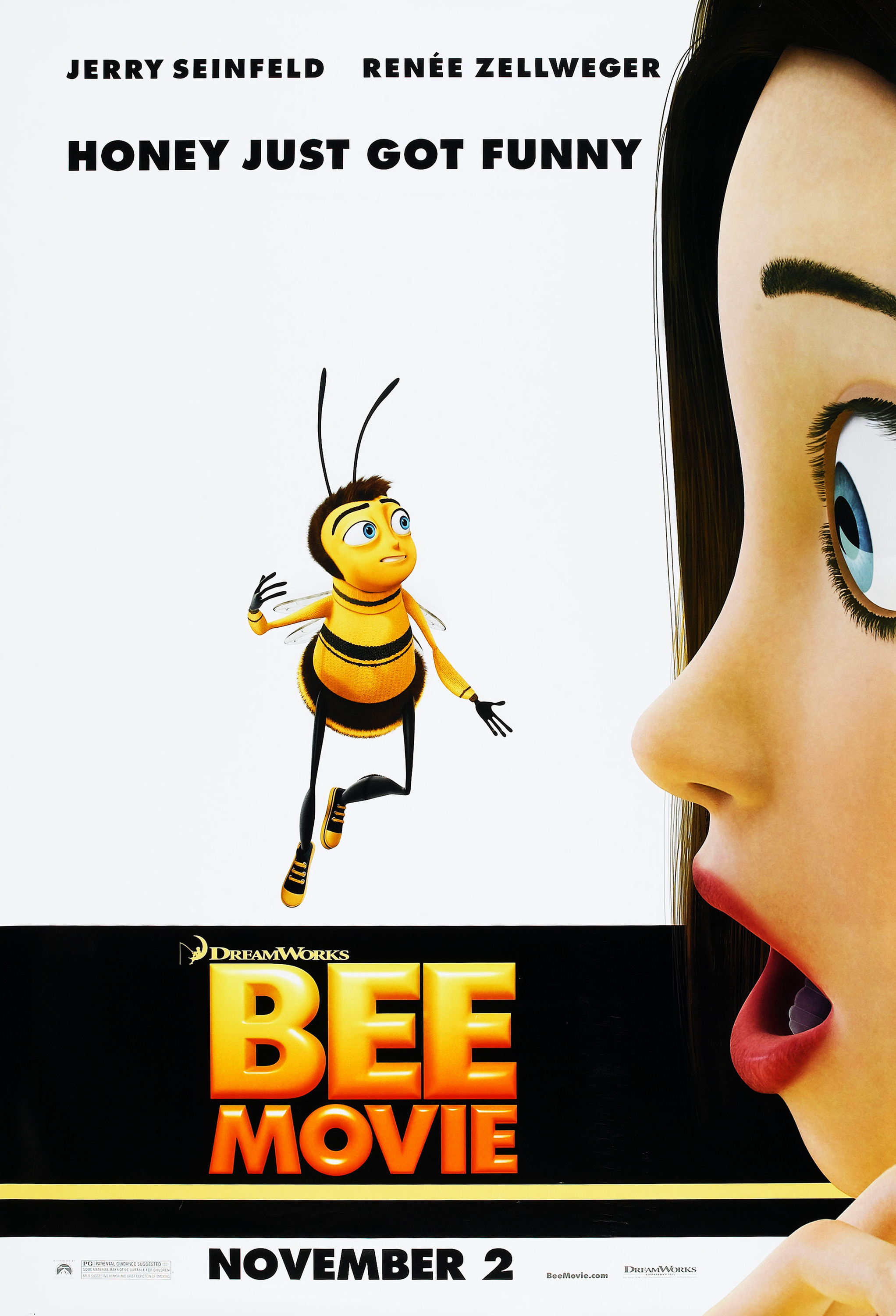 Mega Sized Movie Poster Image for Bee Movie (#5 of 5)
