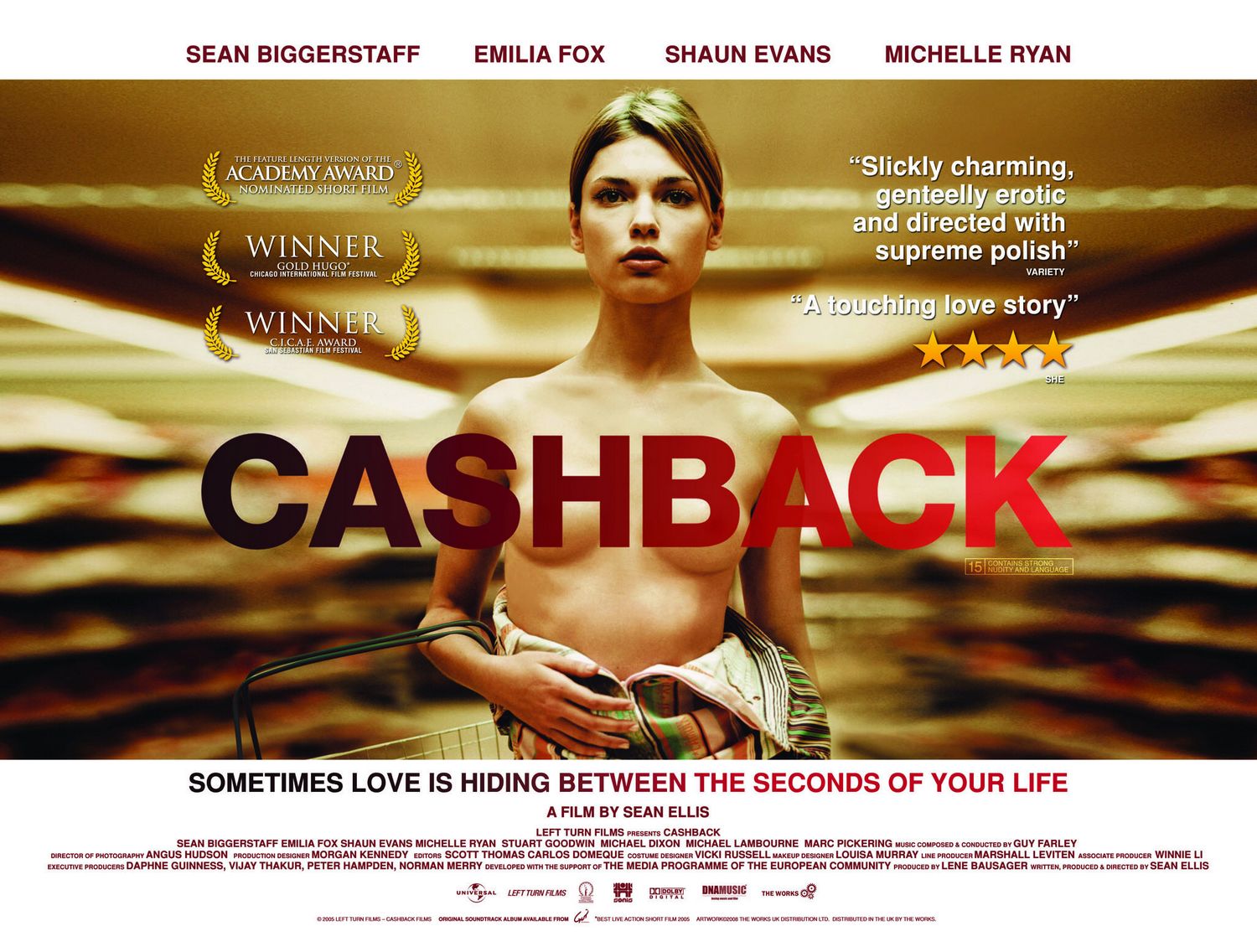Extra Large Movie Poster Image for Cashback (#5 of 7)