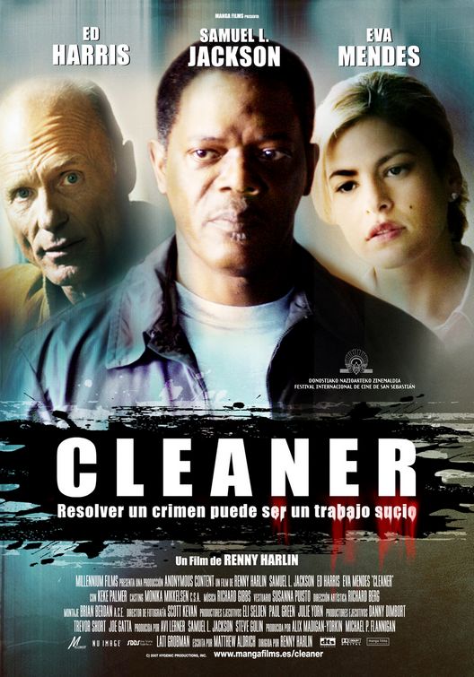 CODE NAME THE CLEANER MOVIE POSTER DS ORIGINAL 27x40 