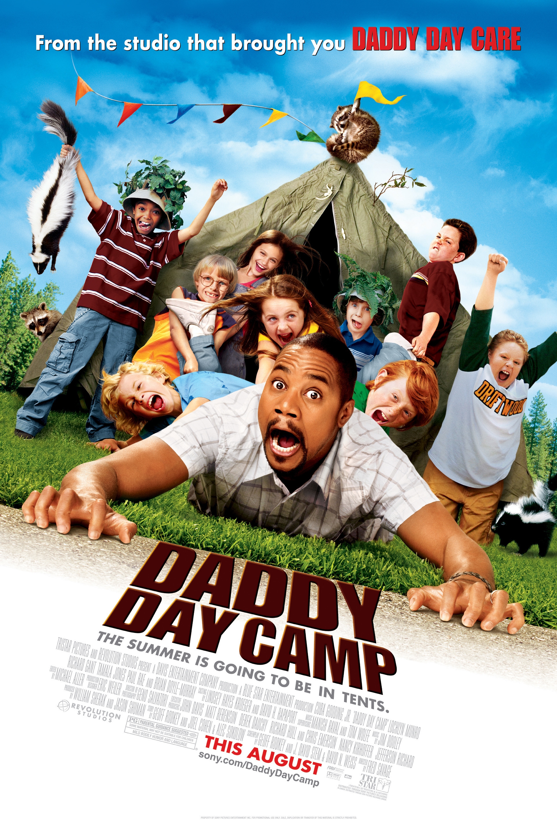 Mega Sized Movie Poster Image for Daddy Day Camp 