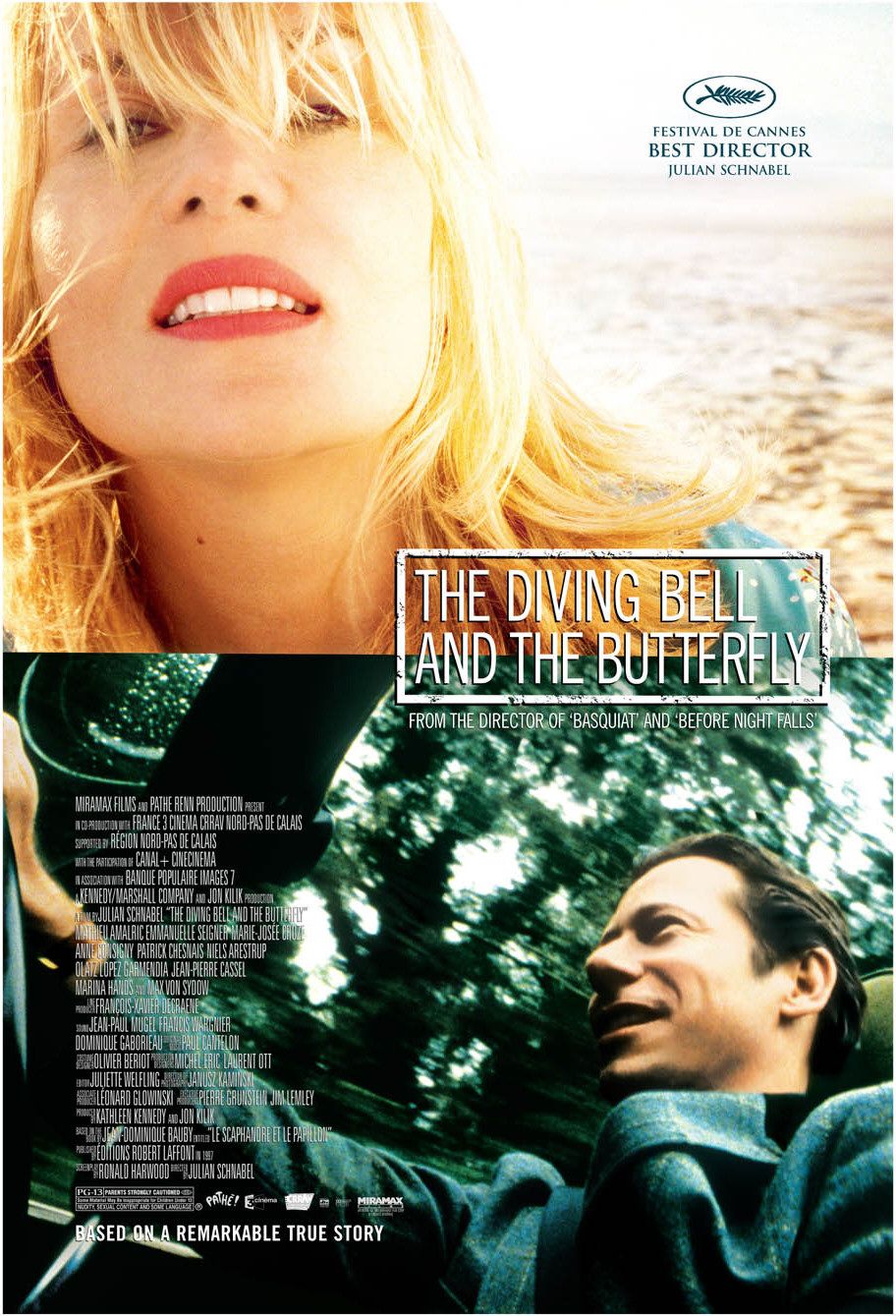 Extra Large Movie Poster Image for The Diving Bell and the Butterfly (#1 of 6)