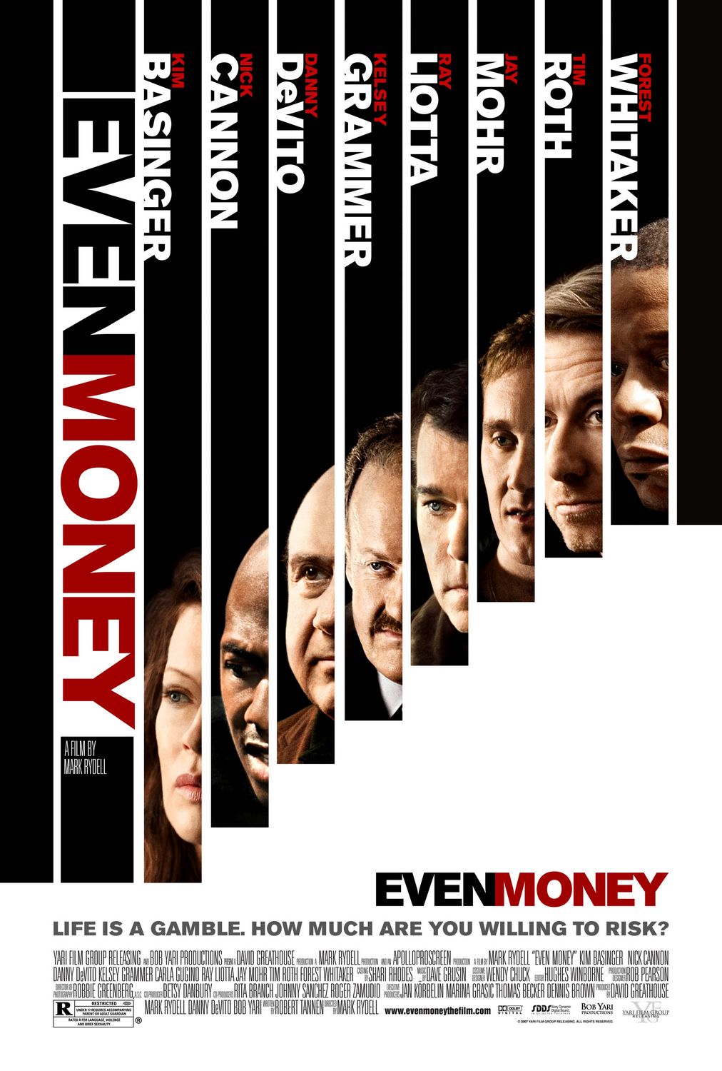 Extra Large Movie Poster Image for Even Money 