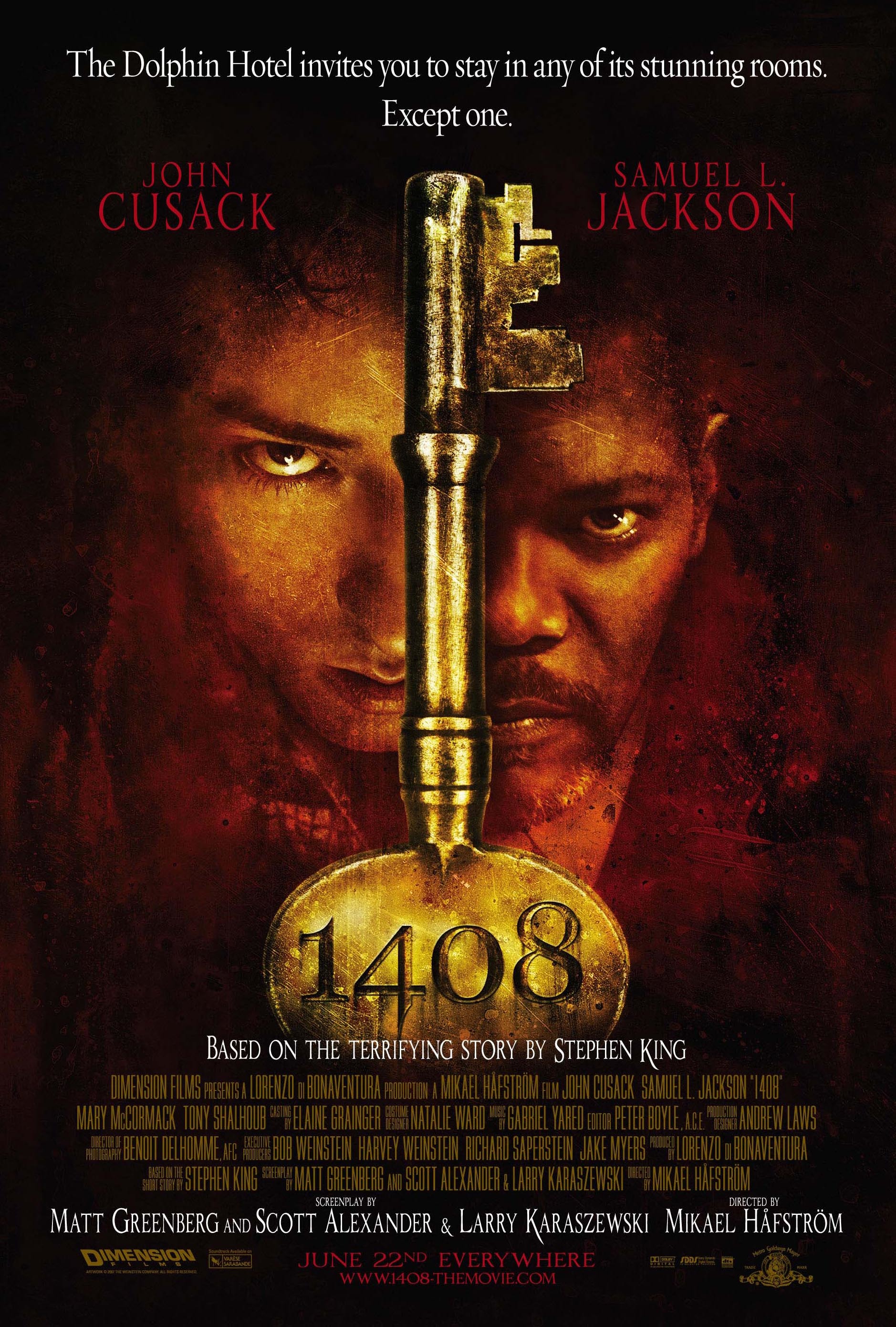Mega Sized Movie Poster Image for 1408 (#1 of 4)