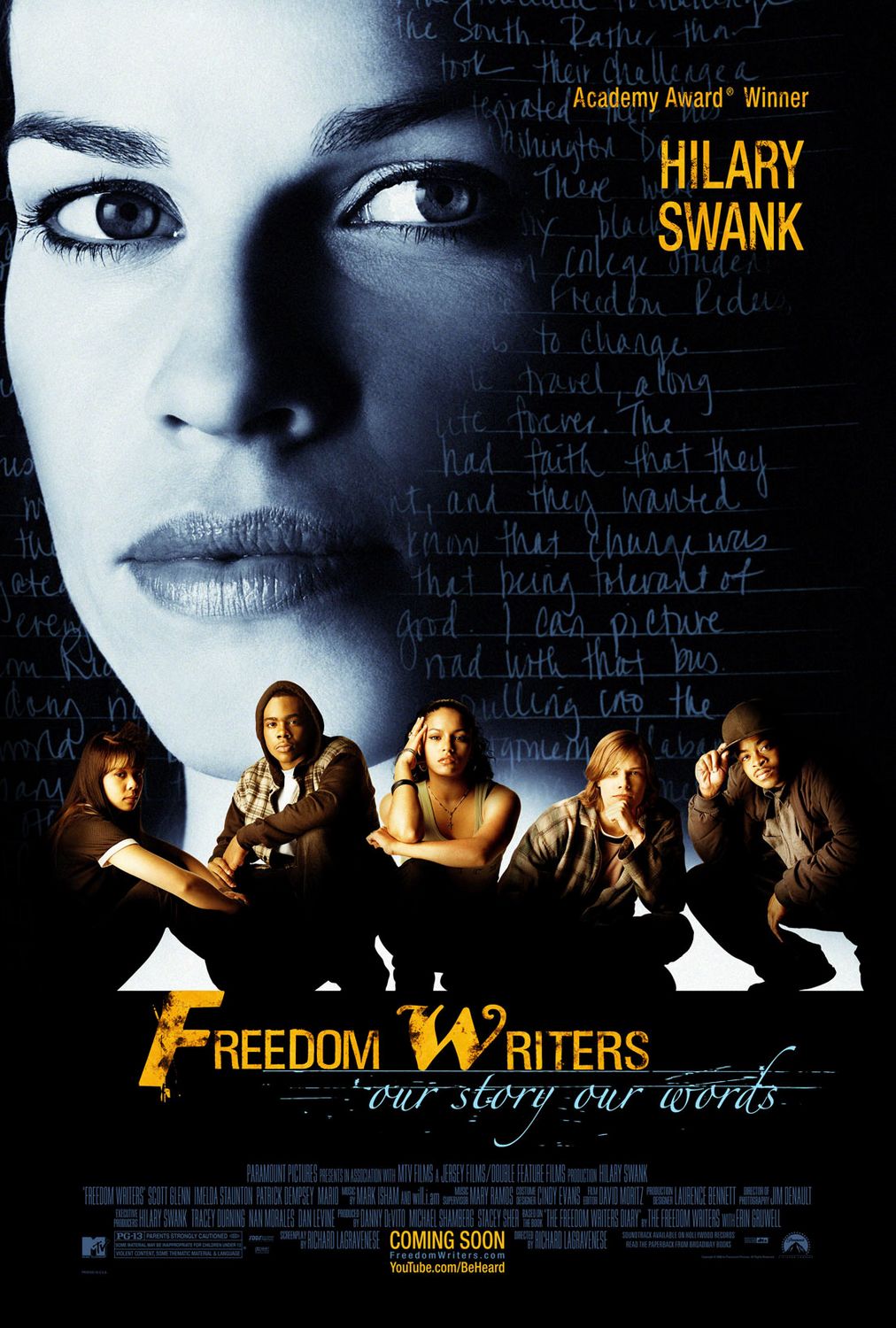 Extra Large Movie Poster Image for Freedom Writers (#1 of 4)