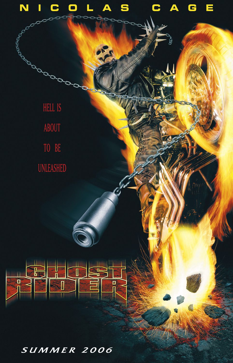Extra Large Movie Poster Image for Ghost Rider (#2 of 6)