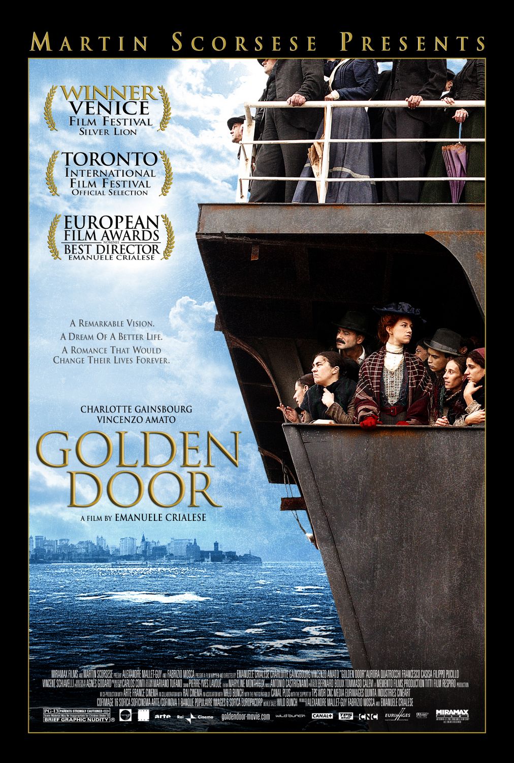Extra Large Movie Poster Image for The Golden Door 