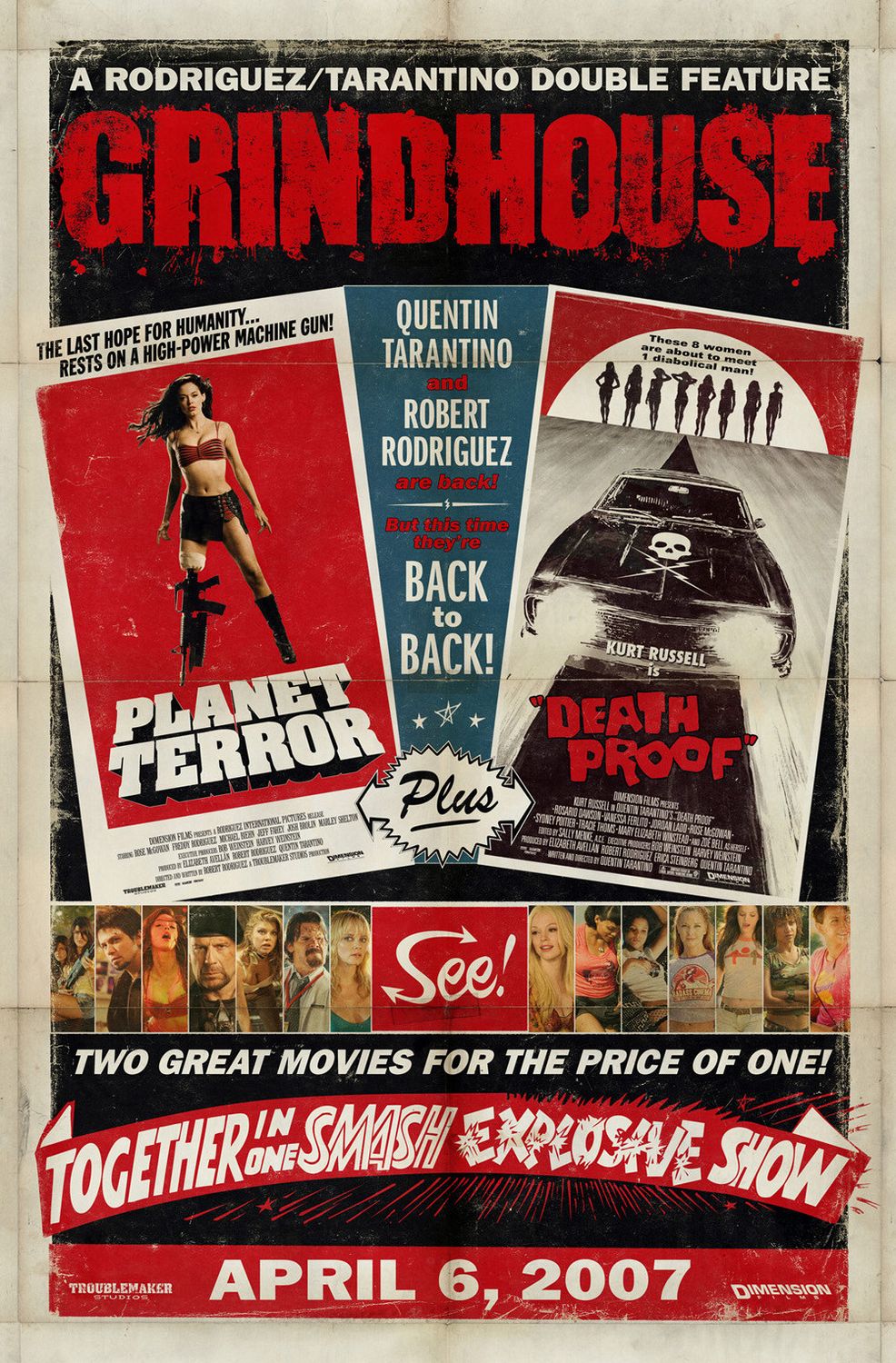 Extra Large Movie Poster Image for Grindhouse (#3 of 24)