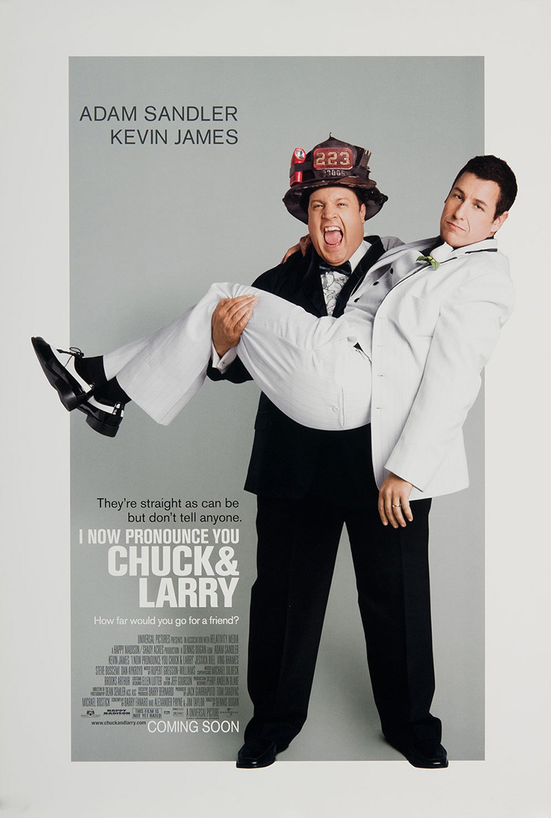 Extra Large Movie Poster Image for I Now Pronounce You Chuck and Larry (#1 of 3)