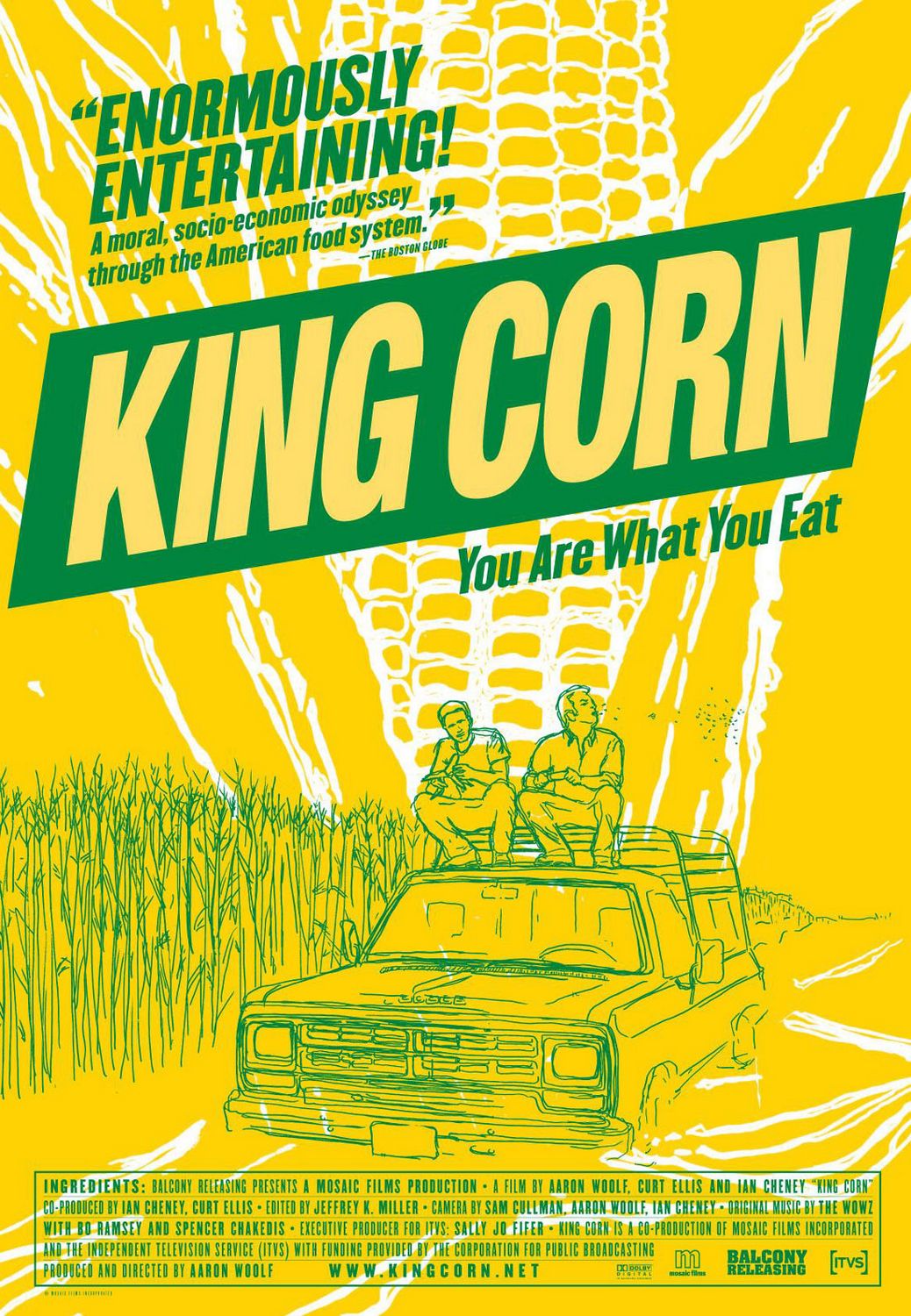 Extra Large Movie Poster Image for King Corn 