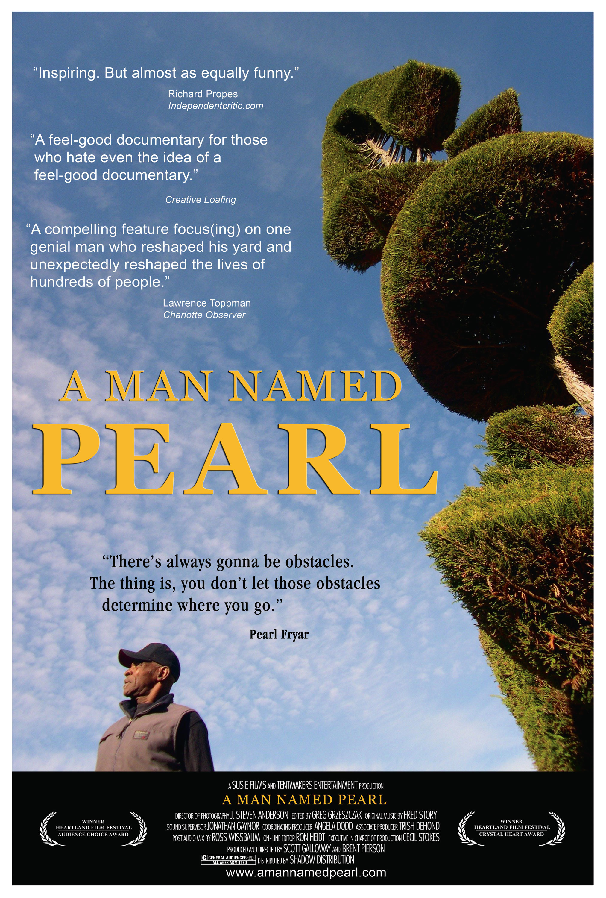 Mega Sized Movie Poster Image for A Man Named Pearl 
