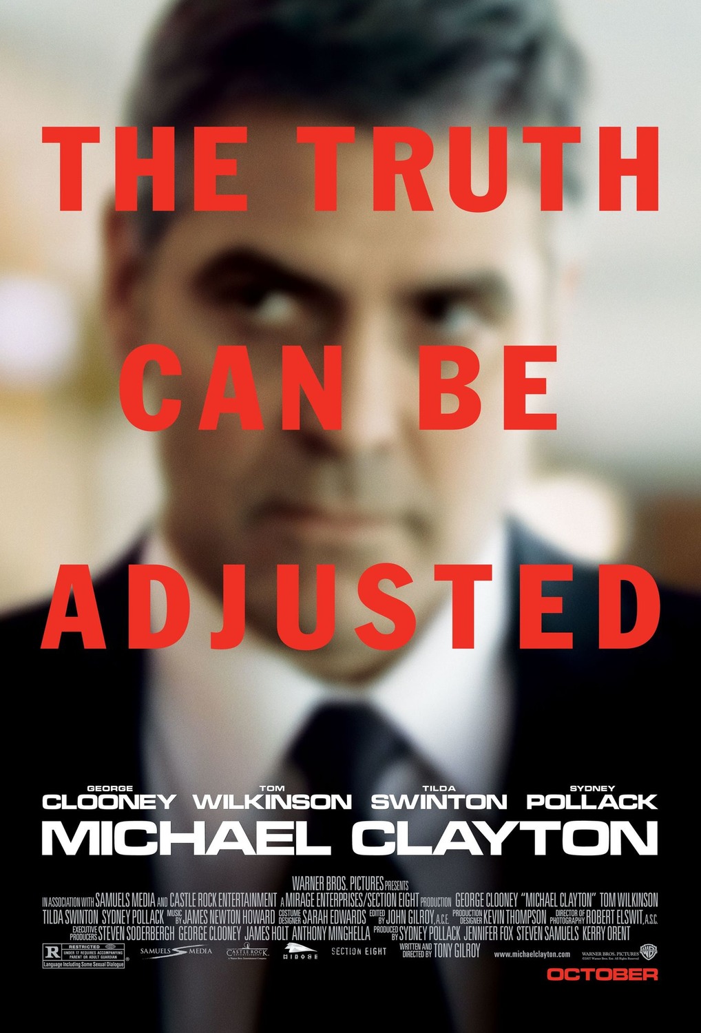 Extra Large Movie Poster Image for Michael Clayton (#1 of 4)