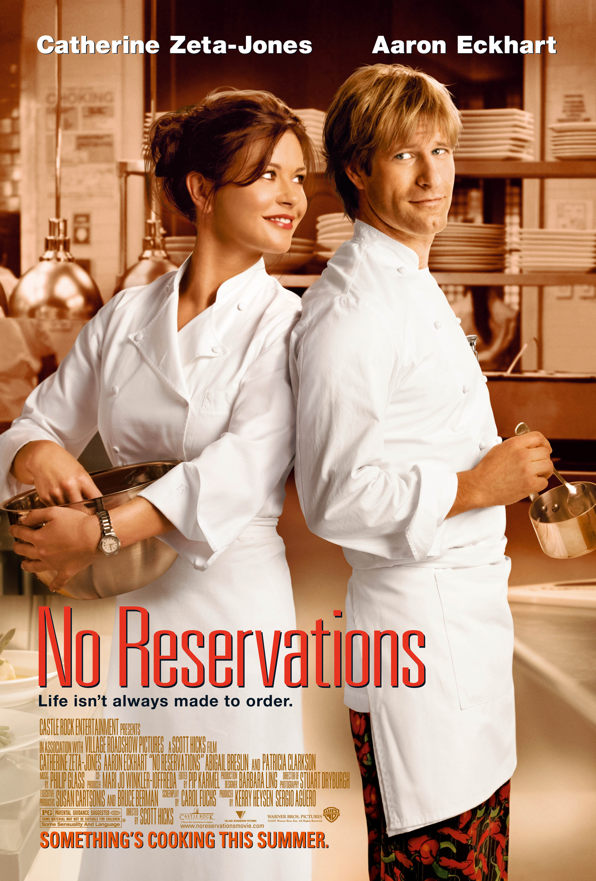 Mega Sized Movie Poster Image for No Reservations (#1 of 2)
