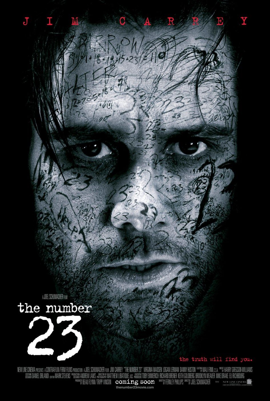 Extra Large Movie Poster Image for The Number 23 (#1 of 2)