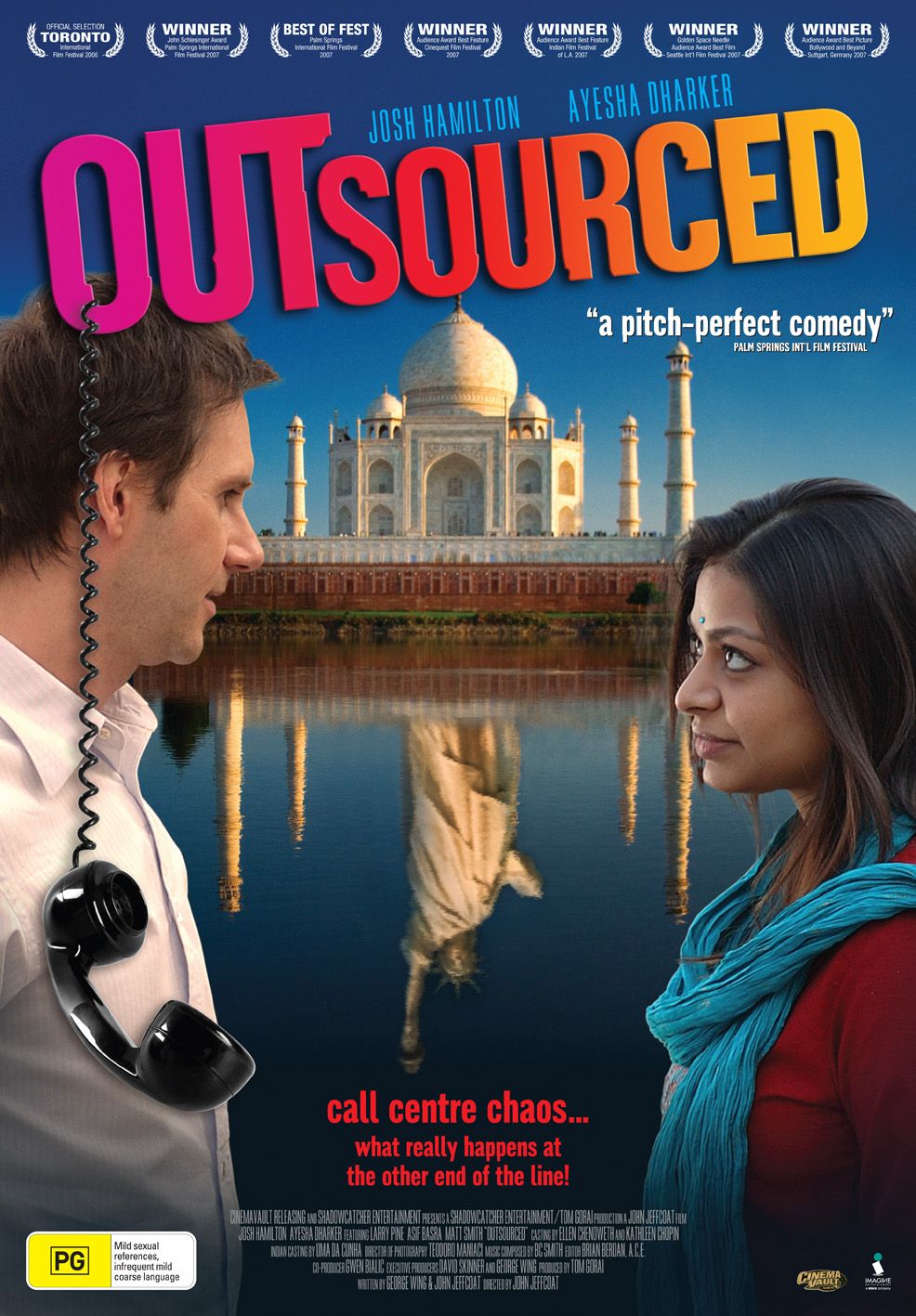 Extra Large Movie Poster Image for Outsourced (#4 of 4)