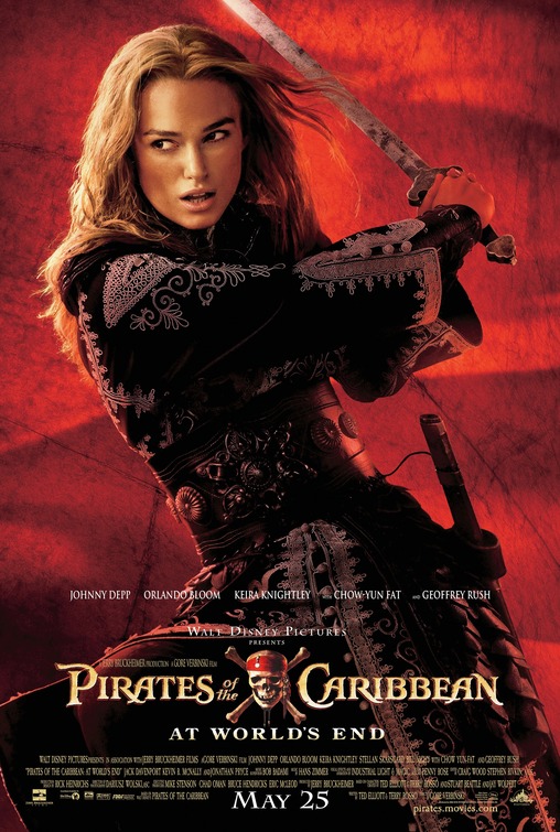Pirates Of The Caribbean At World s End Movie Poster 10 Of 15 IMP 