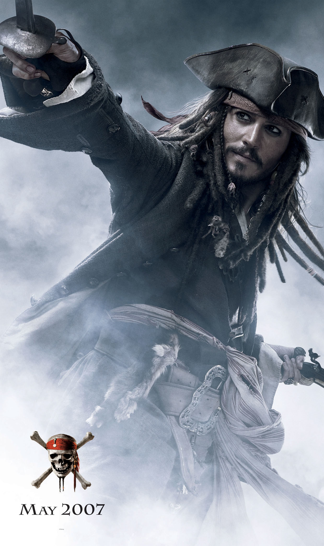 Mega Sized Movie Poster Image for Pirates of the Caribbean: At World's End (#6 of 15)