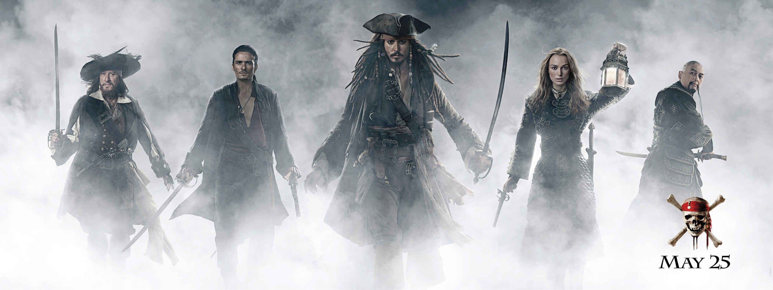 Mega Sized Movie Poster Image for Pirates of the Caribbean: At World's End (#7 of 15)