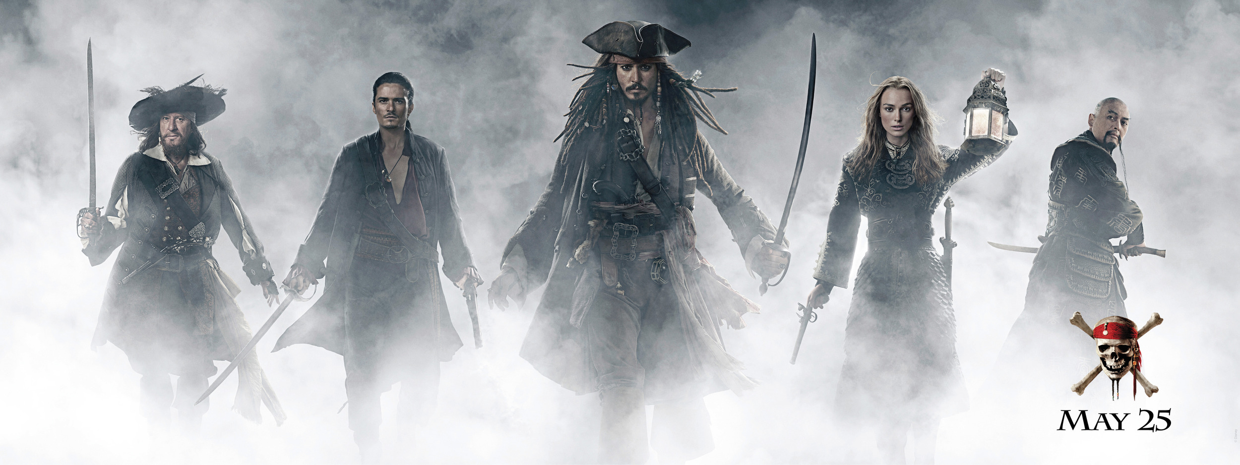 Mega Sized Movie Poster Image for Pirates of the Caribbean: At World's End (#7 of 15)