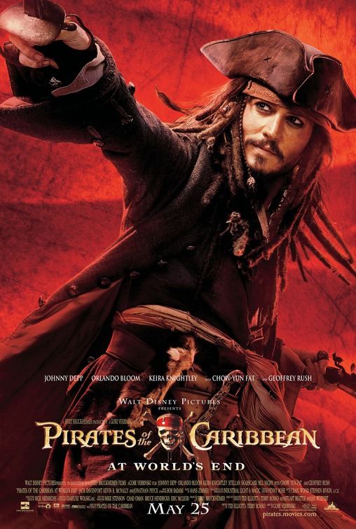 Pirates Of The Caribbean At World s End Movie Poster 8 Of 15 IMP 