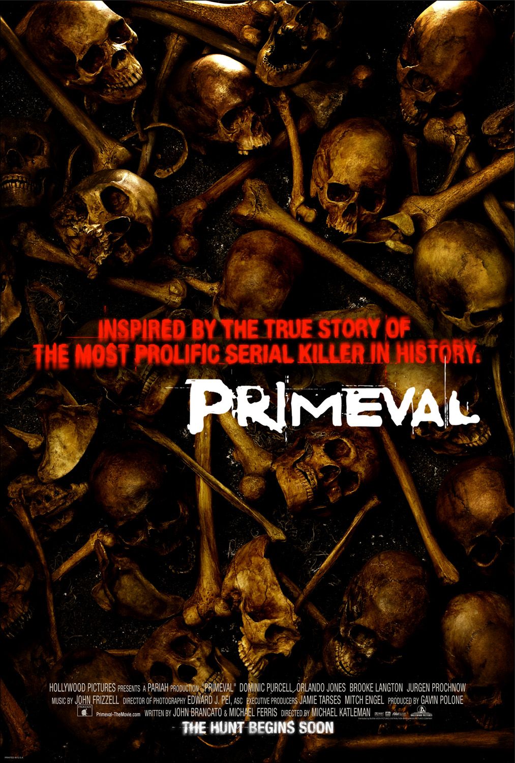 Extra Large Movie Poster Image for Primeval (#1 of 2)