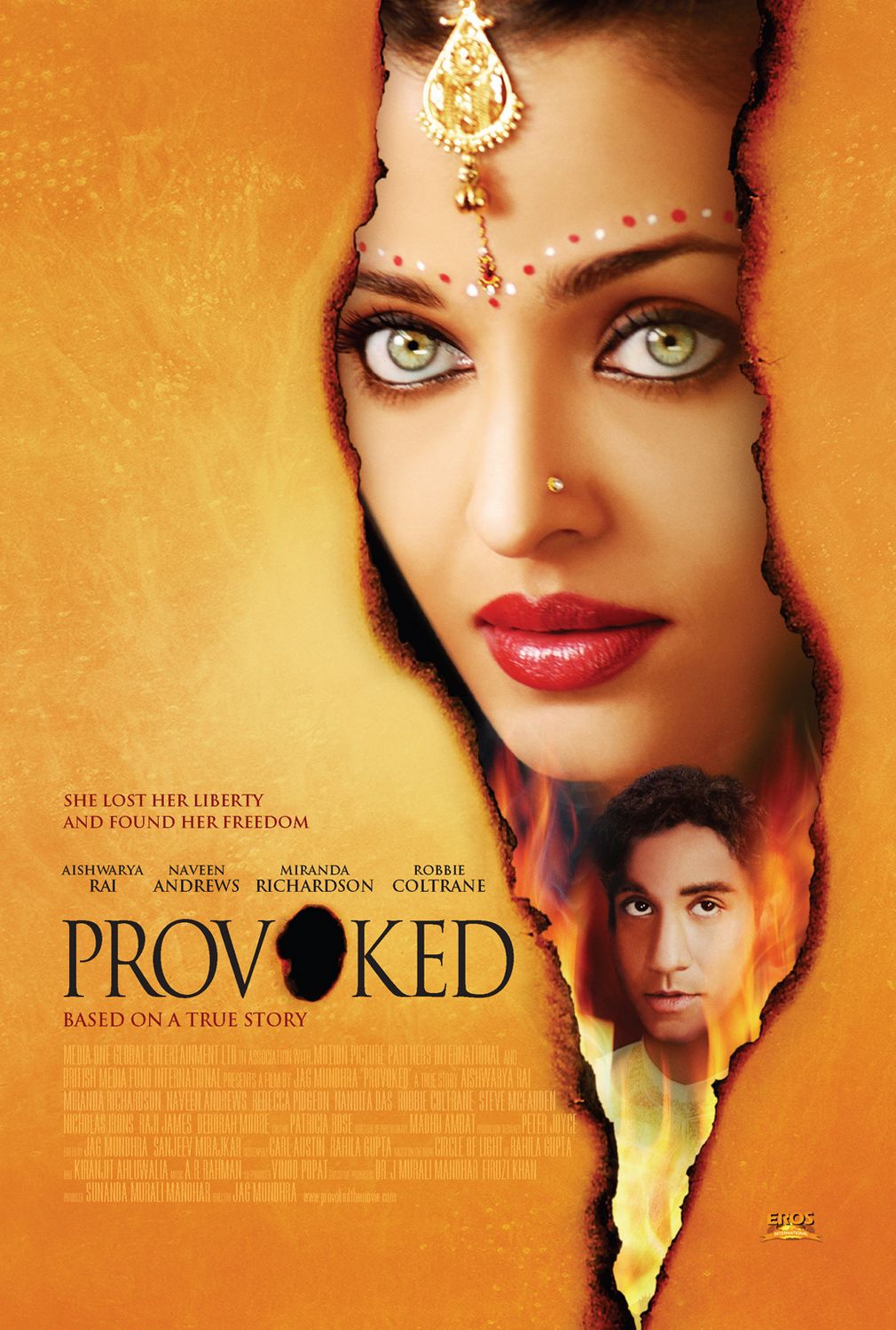 Extra Large Movie Poster Image for Provoked: A True Story (#2 of 2)