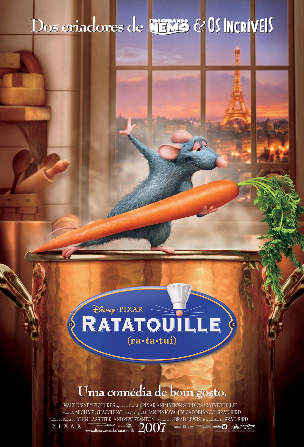 Extra Large Movie Poster Image for Ratatouille (#3 of 4)