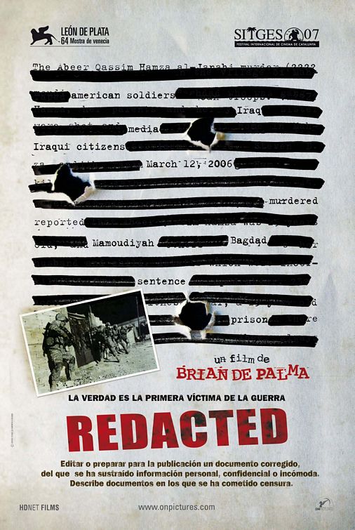 Redacted Movie Poster