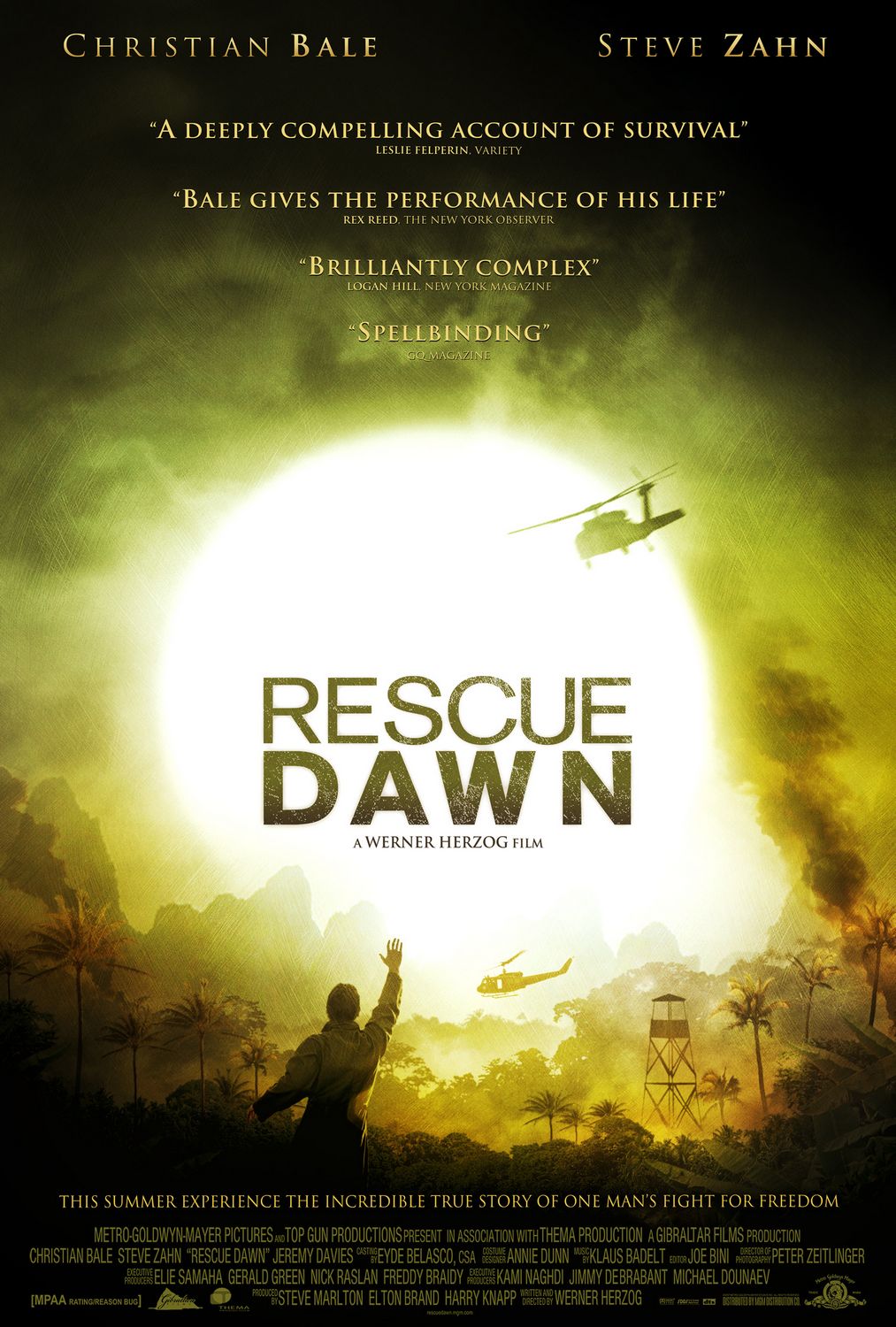 Extra Large Movie Poster Image for Rescue Dawn (#3 of 4)
