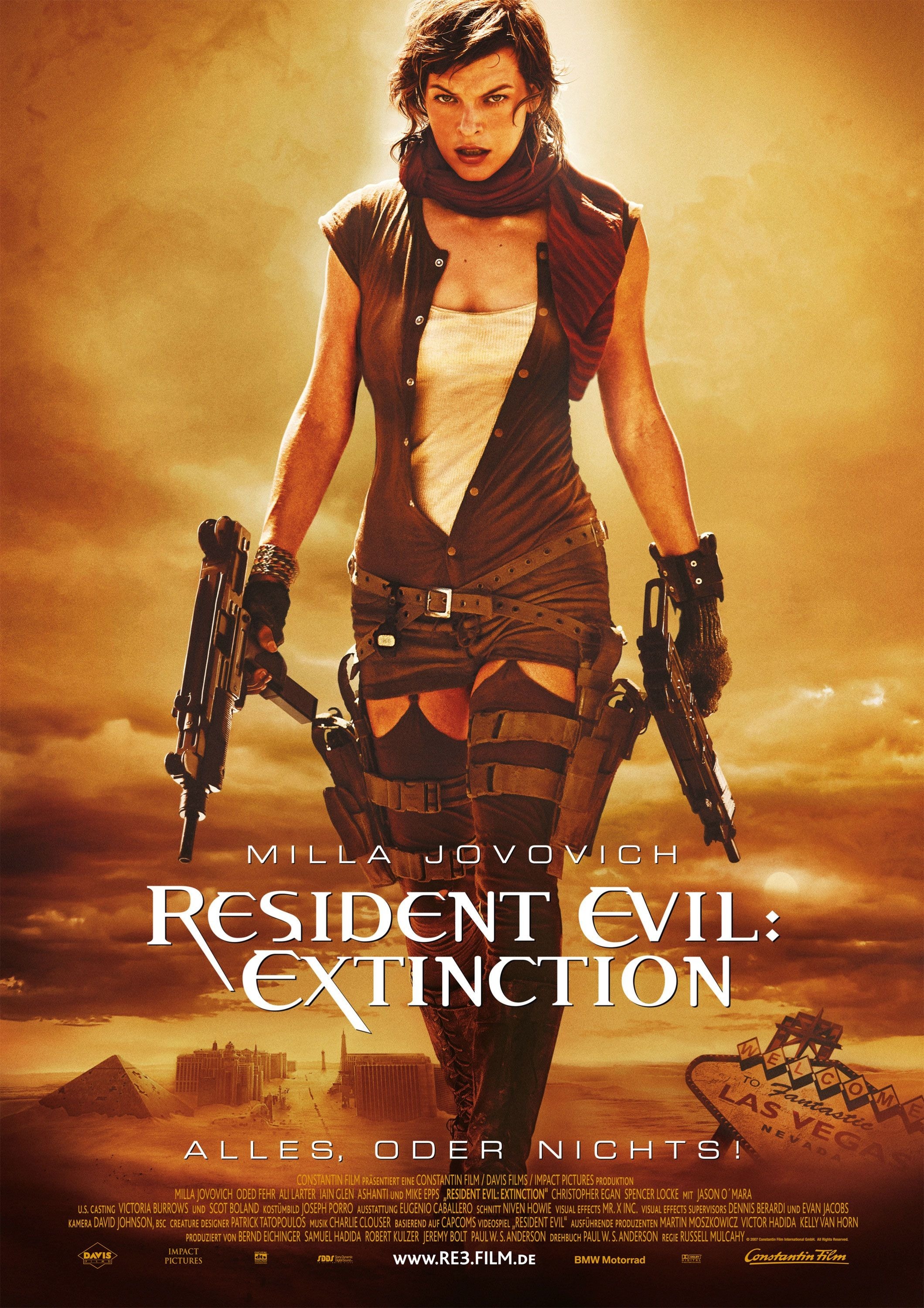 Mega Sized Movie Poster Image for Resident Evil: Extinction (#3 of 8)