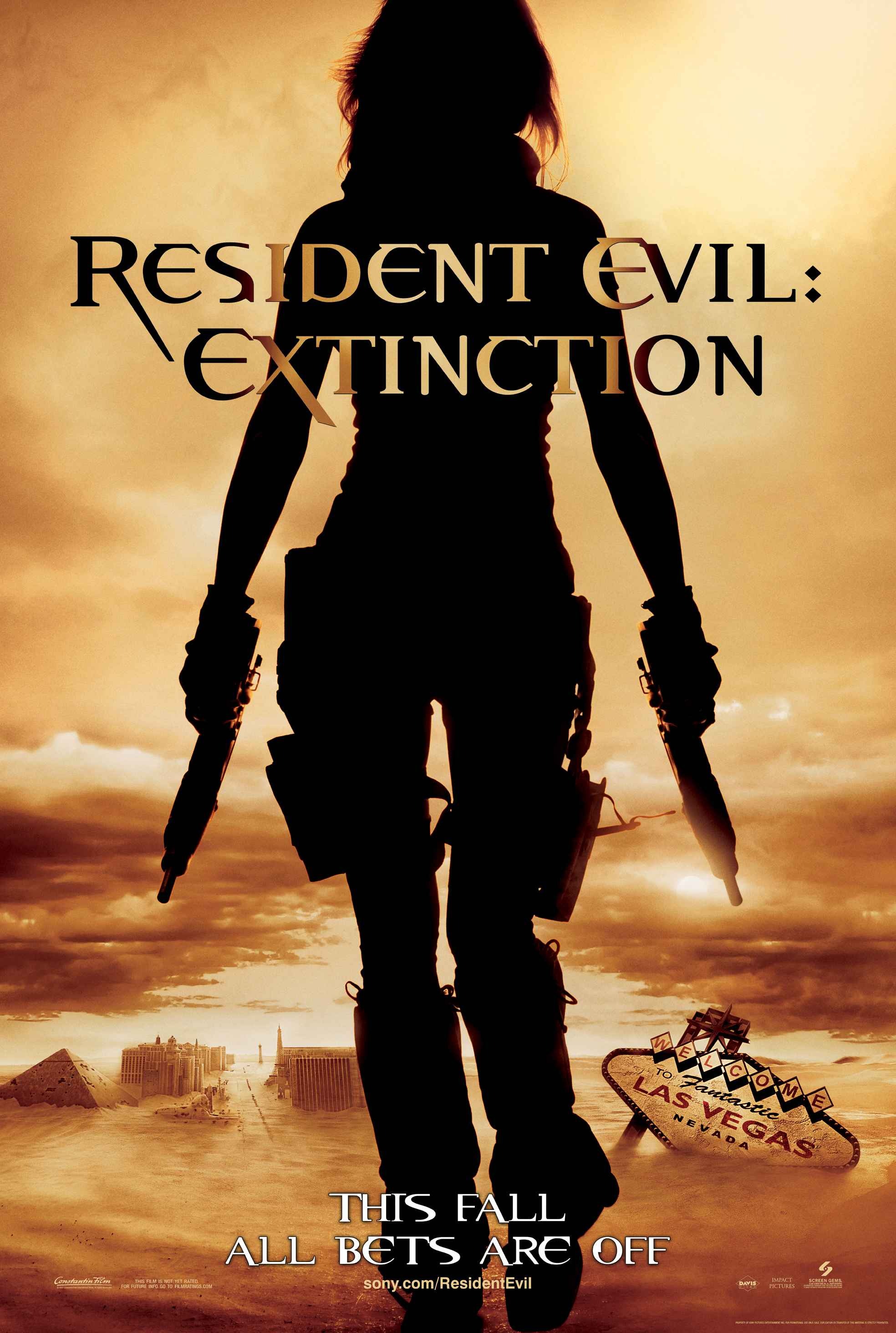 Mega Sized Movie Poster Image for Resident Evil: Extinction (#1 of 8)
