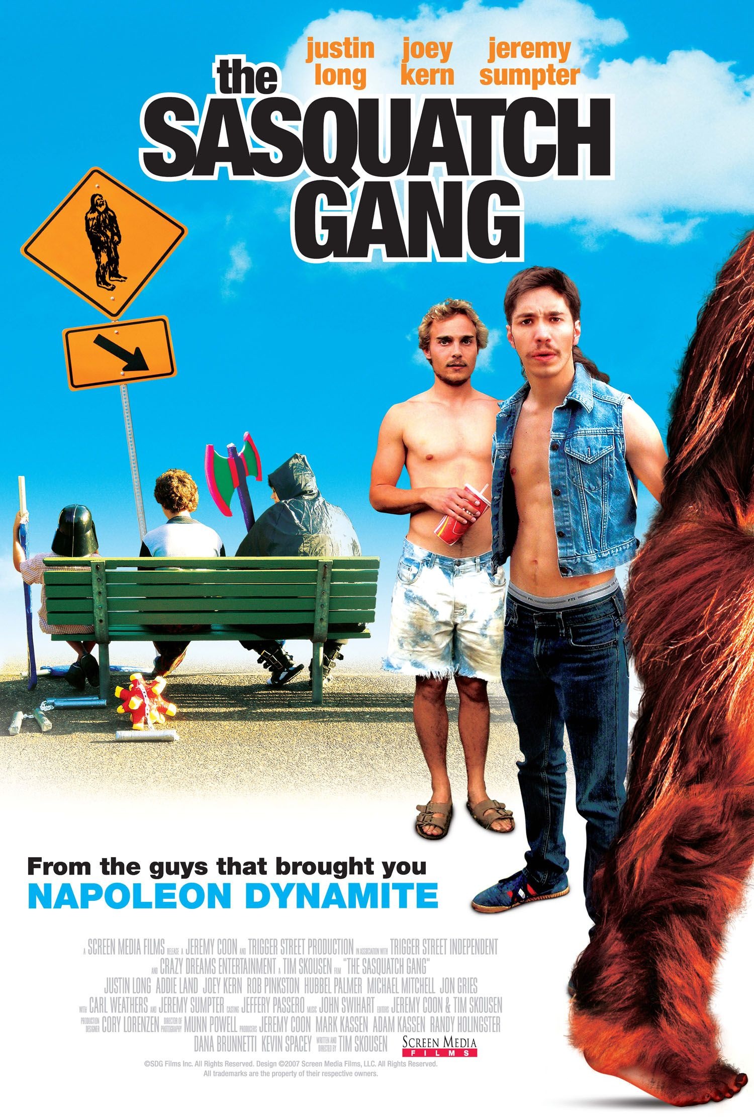 Mega Sized Movie Poster Image for The Sasquatch Gang 