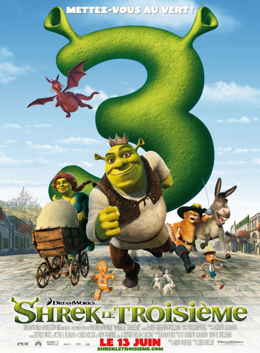 Extra Large Movie Poster Image for Shrek the Third (#3 of 8)