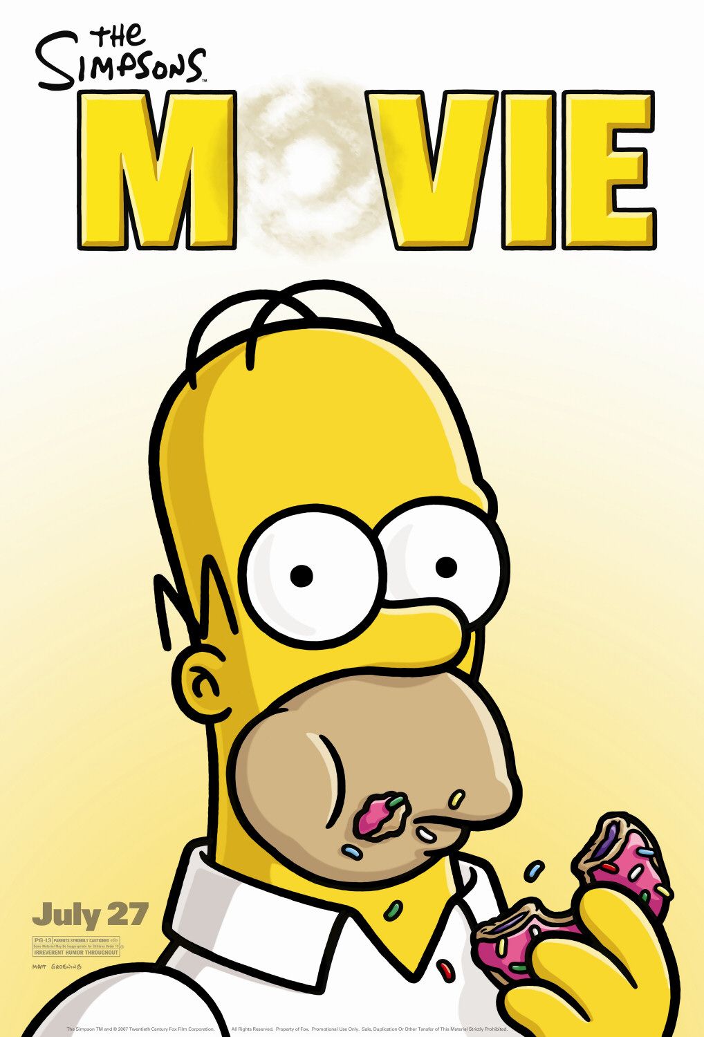 Extra Large Movie Poster Image for The Simpsons Movie (#7 of 7)
