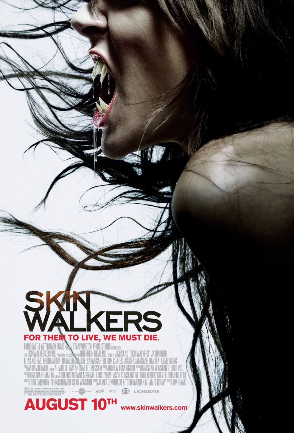 Extra Large Movie Poster Image for Skinwalkers 