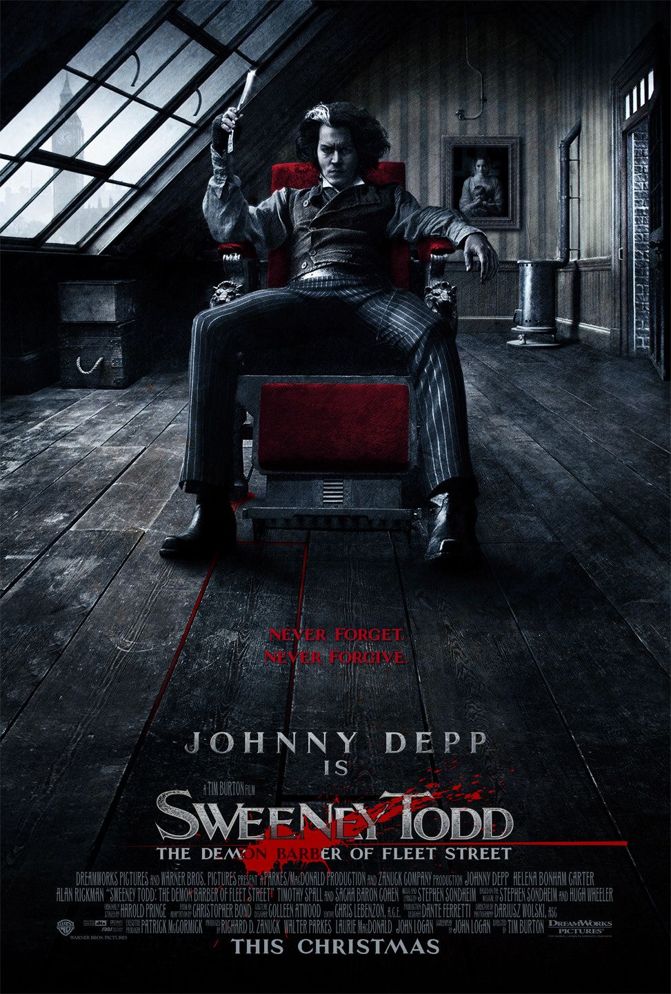 Image result for sweeney todd poster