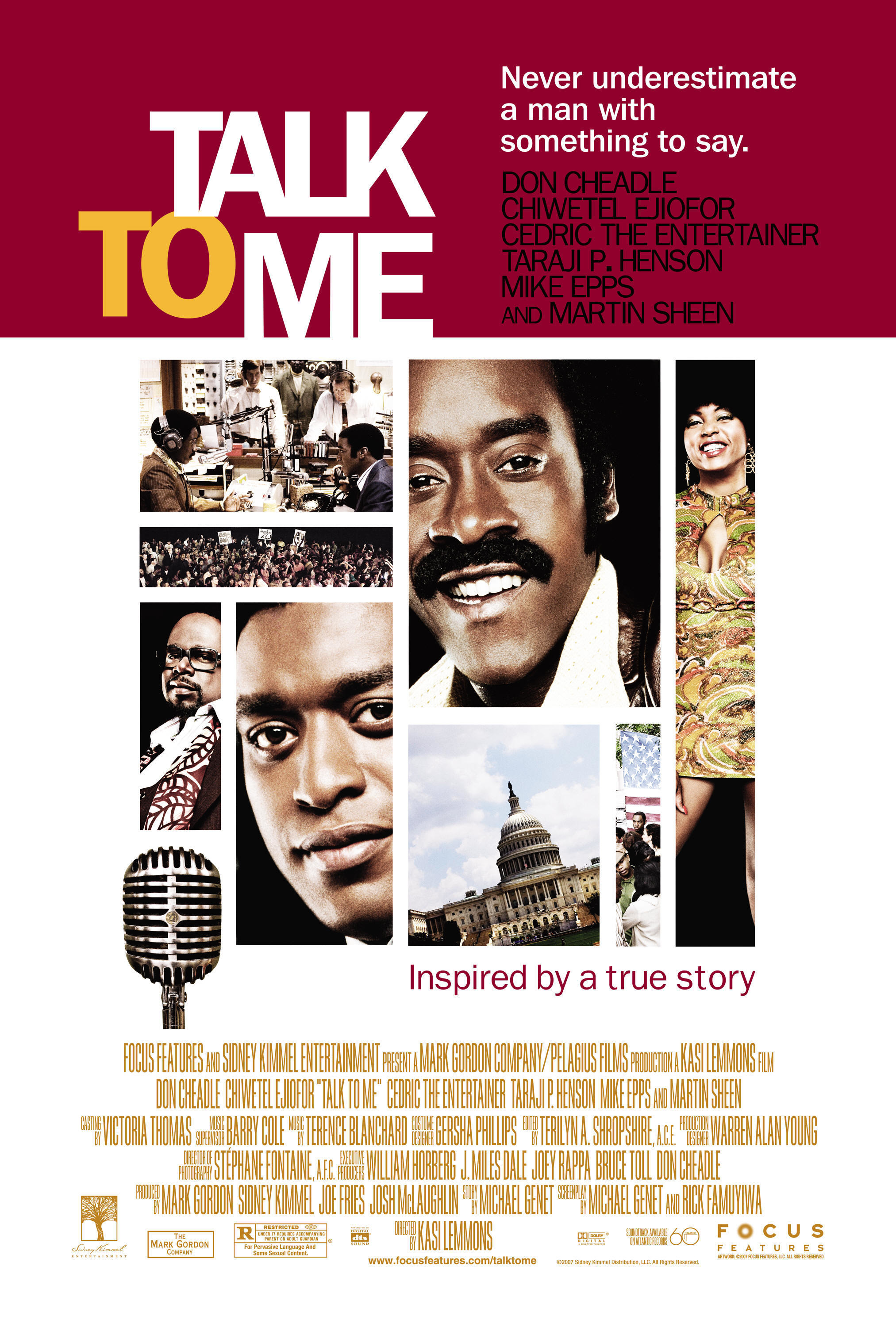 Mega Sized Movie Poster Image for Talk to Me (#1 of 3)