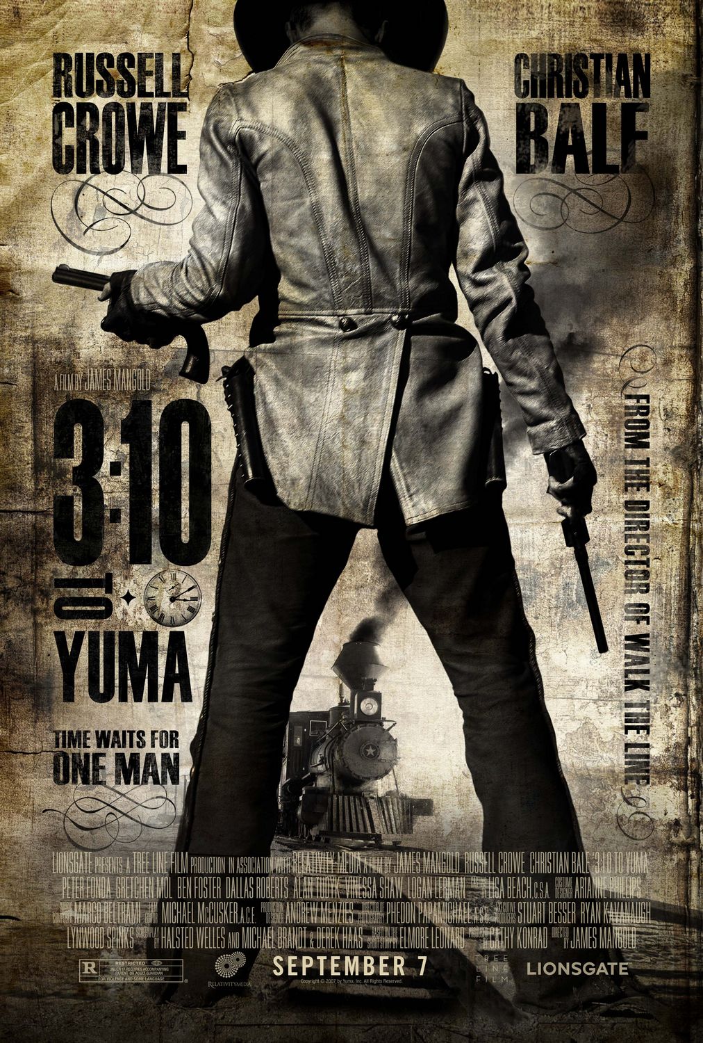 Extra Large Movie Poster Image for 3:10 to Yuma (#1 of 5)