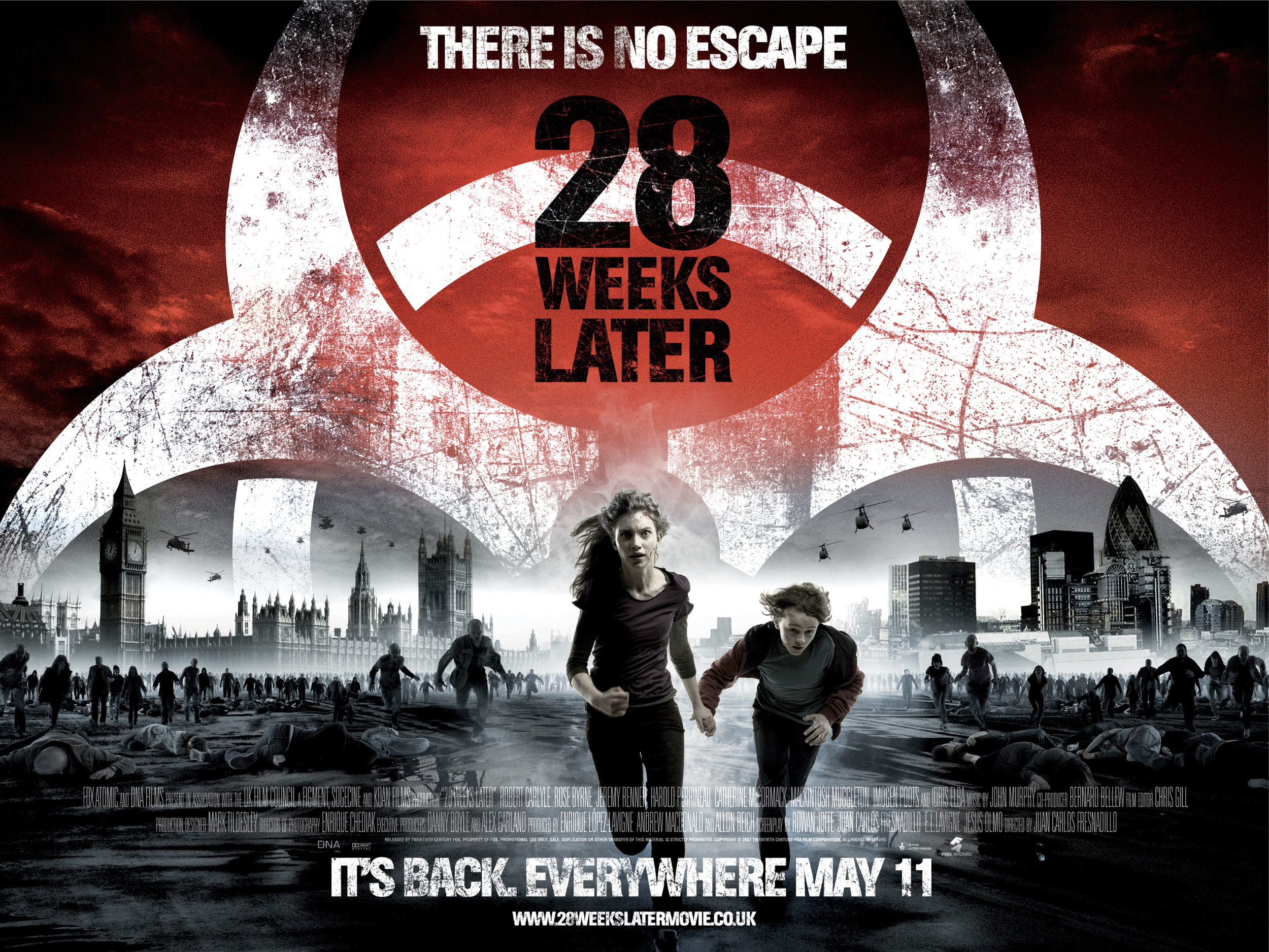 Mega Sized Movie Poster Image for 28 Weeks Later (#5 of 5)