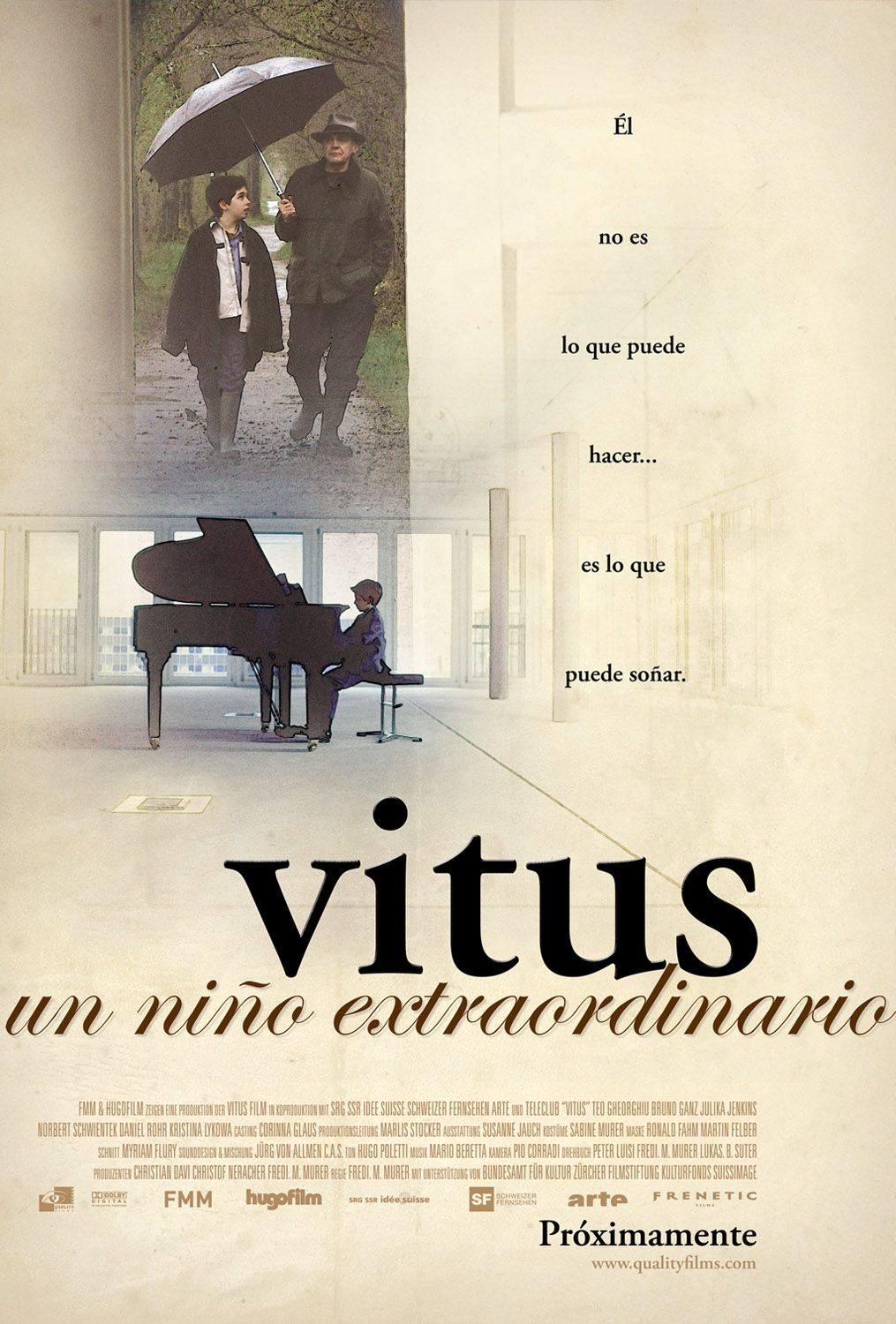 Extra Large Movie Poster Image for Vitus (#2 of 2)
