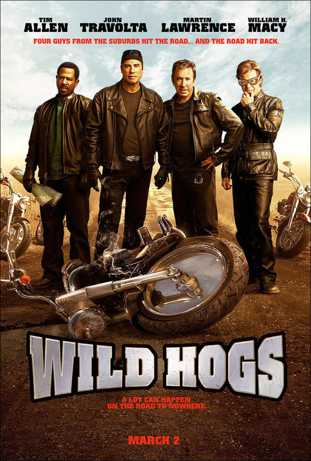 Extra Large Movie Poster Image for Wild Hogs (#1 of 2)
